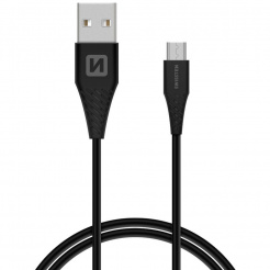 Cablu de date SWISSTEN USB / microUSB 1,5 m - black