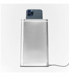 Dispozitiv de dezinfectare Simplehuman pentru telefoane mobile, oţel inoxidabil ST4000