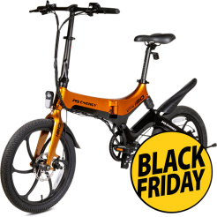 MS Energy E-bike i20 Orange Black