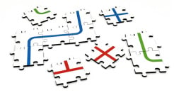 Puzzle din lemn pentru Ozobot - Set de început