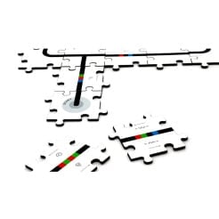 Puzzle din lemn pentru Ozobot - Speed Set