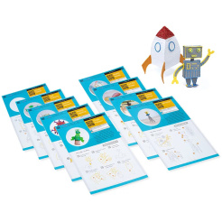 3Doodler Start+ cu 147 de rezerve + 12 șabloane + 9 carduri