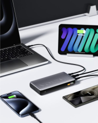 Voltme HyperCore 25K Ultra 25000mAh 200W - albastru intens