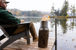 Soba Solo Mesa XL din oțel inoxidabil