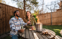 Soba Solo Mesa XL din oțel inoxidabil