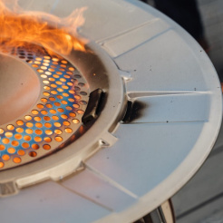 Deflector de căldură pentru soba Bonfire Solo