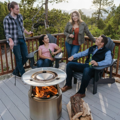 Deflector de căldură pentru soba Bonfire Solo