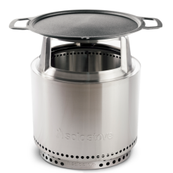 Placă de grătar cu extensie pentru soba Bonfire Solo