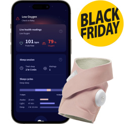  Owlet Dream Sock - Dusty Rose 