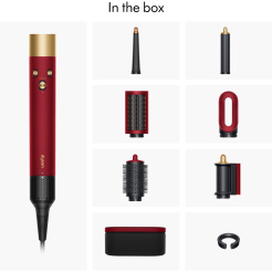 Dyson Airwrap i.d. HS08 T1/T2 catifea roșie / aur