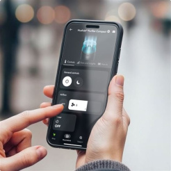 Purificator Dyson HushJet Compact HJ10 alb/argintiu