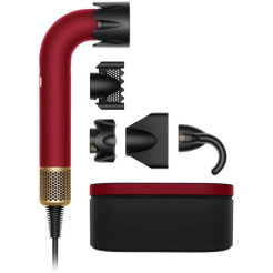 Dyson Supersonic r HD17 T1/T2 catifea roșie / aur