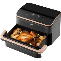 Cosori Dual Blaze TwinFry Smart 10L + clește - negru