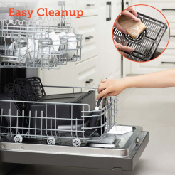 Cosori Dual Blaze TwinFry Smart 10L + clește - negru