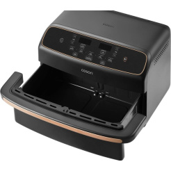 Cosori Dual Blaze TwinFry Compact 8,6 L - negru
