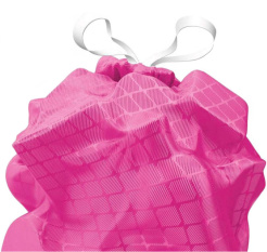 Saci de gunoi 35L ALUFLEXY cu aromă de flori de pajiște - roz