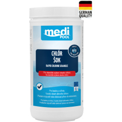 mediPOOL Rapid - granule de clor 1,0 kg