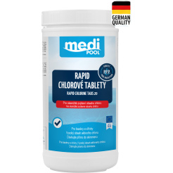 mediPOOL Rapid - tablete de clor de 20 g, 1,0 kg