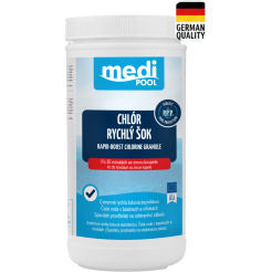 mediPOOL Rapid-BOOST granule de clor 1,2 kg