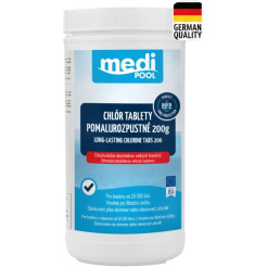 mediPOOL CLOR tablete cu dizolvare lentă 200 g 1,0 kg