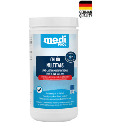 mediPOOL Tablete multifuncționale cu dizolvare lentă (fără cupru) 200 g, 1,0 kg 5527701MP03
