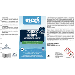 mediPOOL Produs de iernare, fără spumă, 1,0 l