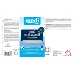 mediPOOL Rapid – produs de curățare pentru filtre și cartușe, 1,0 l