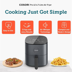 Cosori L501 PRO 4,7 L + 5 bețe pentru friptură și grătar – negru