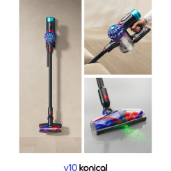 Dyson V10 Konical + stație de golire automată