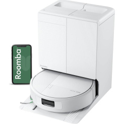 iRobot Roomba Plus 675 Combo + stație de încărcare AutoWash – alb