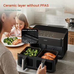 Cosori Dual Basket 8,5 l, ceramică