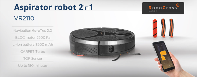 Prezentarea Concept VR2110 2în1 RoboCross Gyro