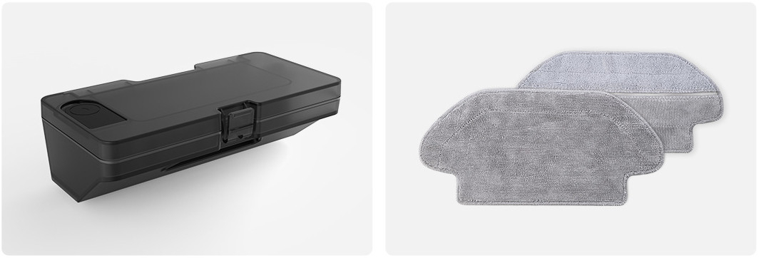 Recipient combinat pentru mop și aspirare