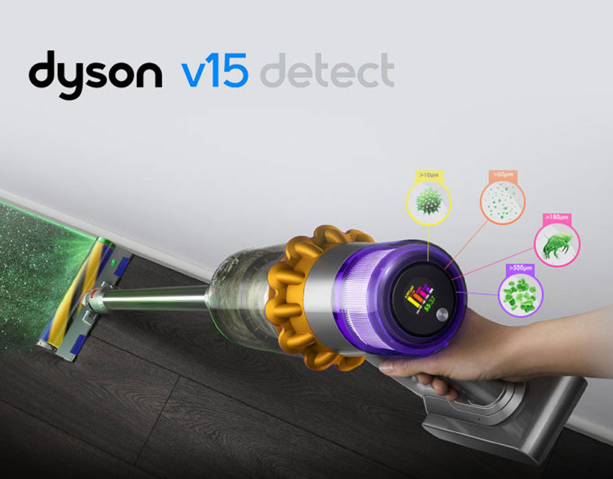 Prezentare aspirator Dyson V15 Detect Absolute