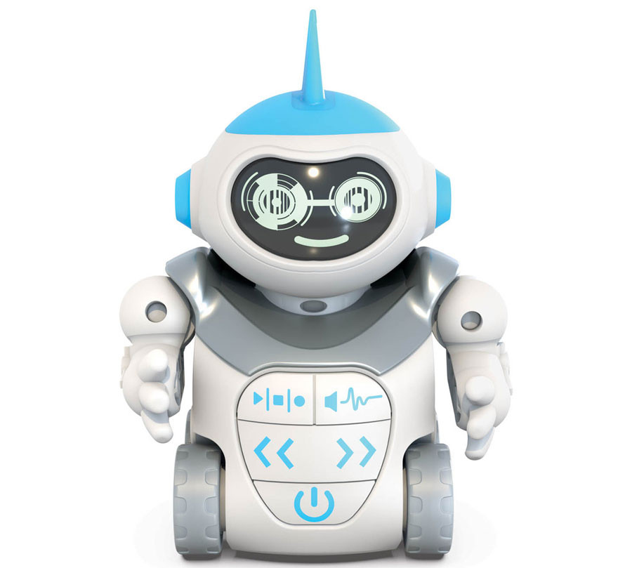 Prezentare jucărie robotică HEXBUG MoBots Ramblez - albastru