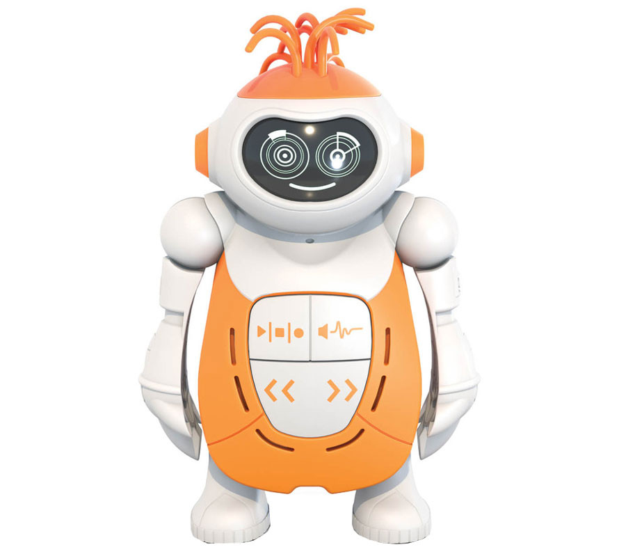 Prezentare jucărie robotică HEXBUG MoBots Mimix - portocaliu