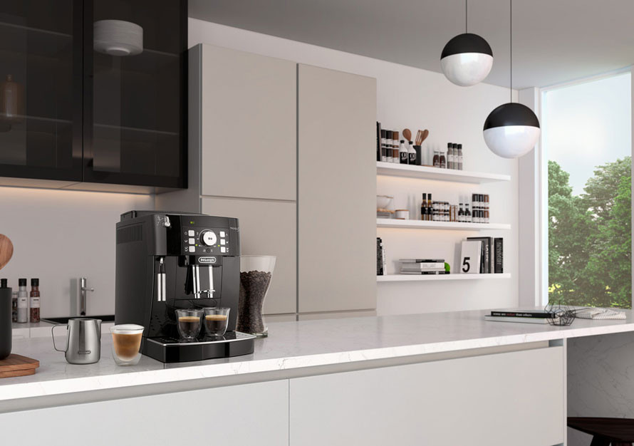 Prezentarea aparatului de cafea De'Longhi Magnifica ECAM 21.117 B Espresso
