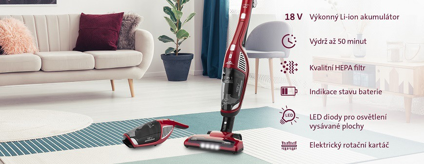 Prezentare aspirator vertical ETA Moneto 4449 90000