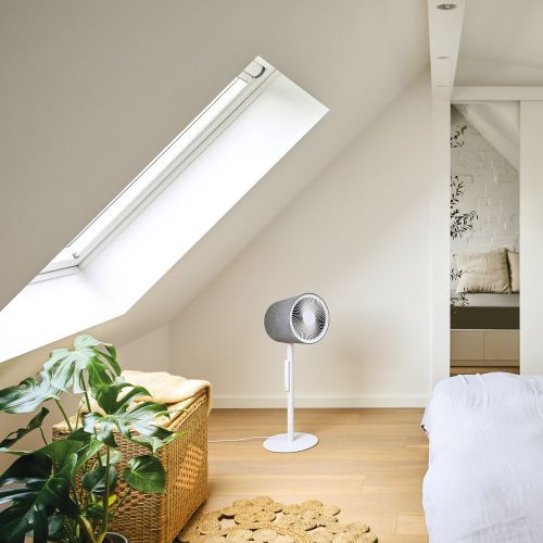 Ventilatorul Simon este ca un vârtej tăcut