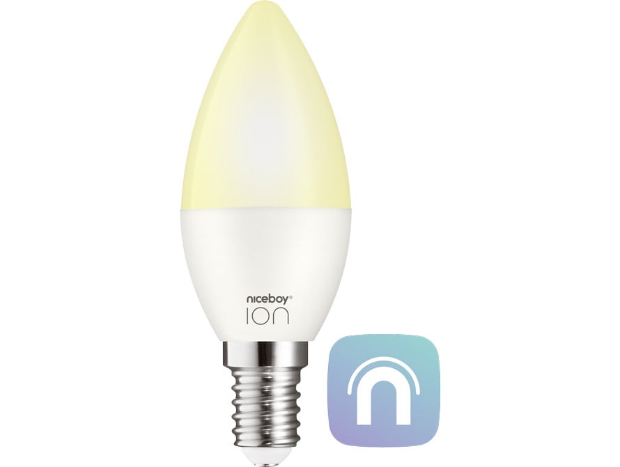 Prezentarea becului inteligent Niceboy ION SmartBulb Ambient 5,5W - E14