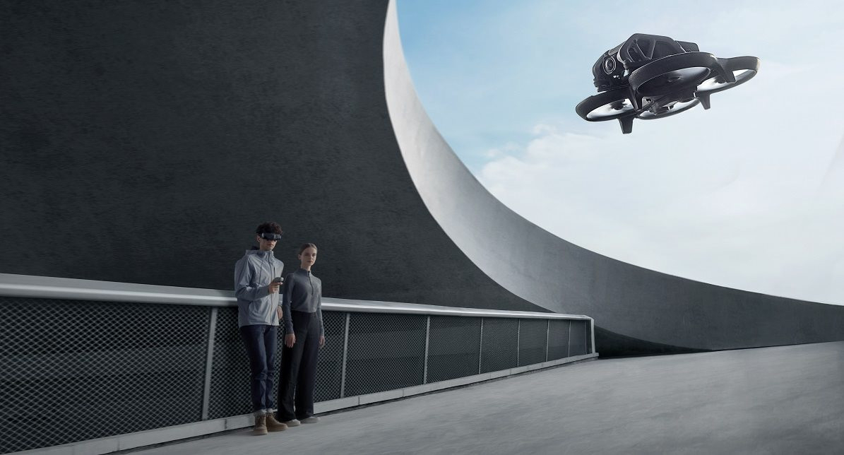 DJI Goggles 2 sunt compacte și portabile