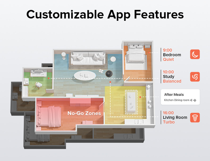 Utilizați aplicația mobilă inteligentă pentru curățare