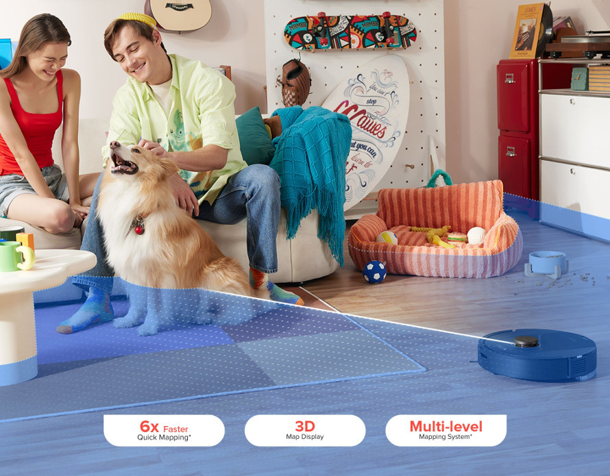 Cartografiere precisă cu navigație laser