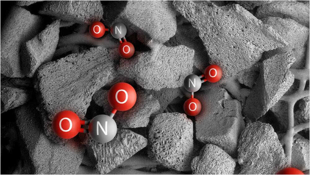 Adsorbe de 3x mai mult NO₂