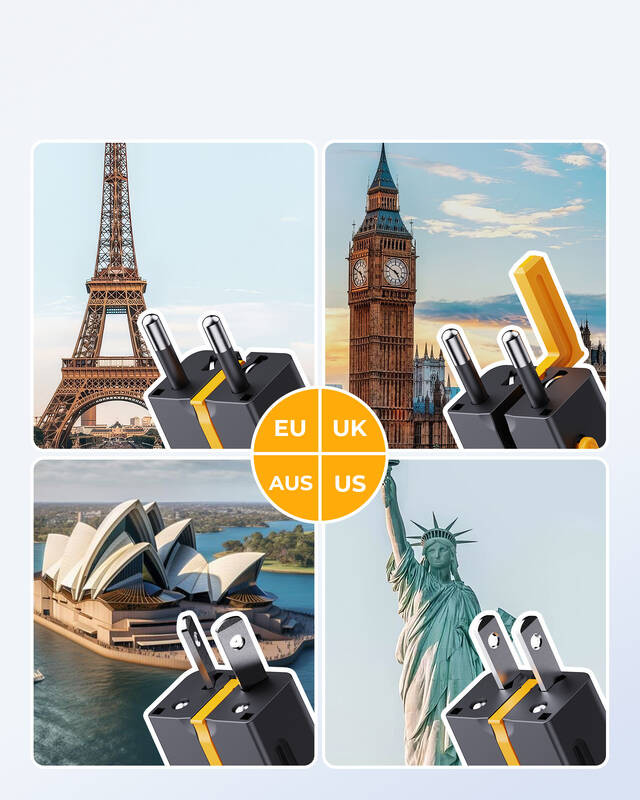 Adaptor de călătorie Voltme VITO Go EzTravel 35W