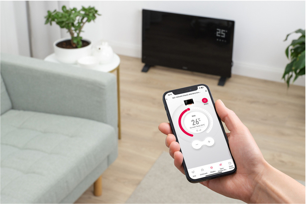 Comenzi intuitive cu o gamă largă de opțiuni