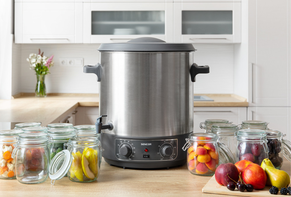 Ajutor profesional din oțel inoxidabil pentru conserve acasă