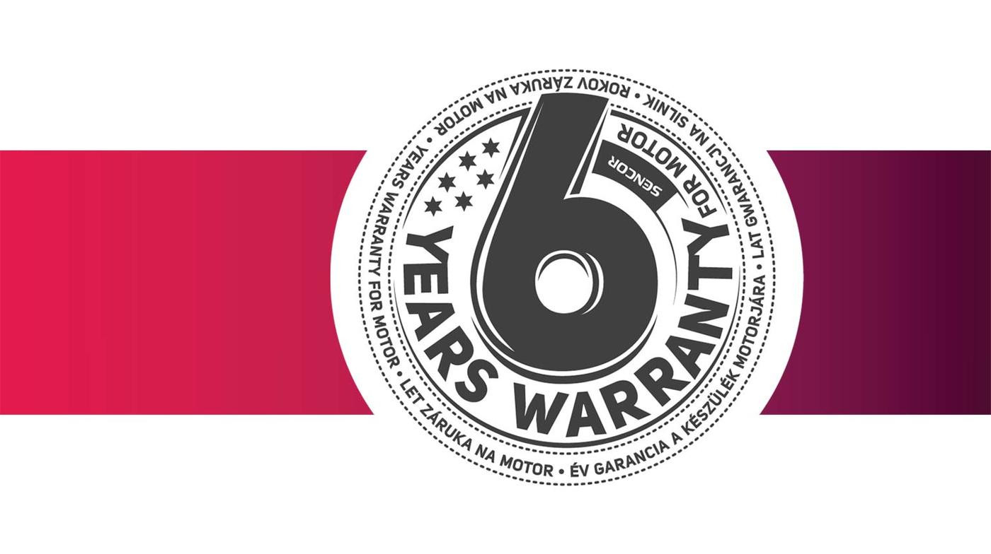 Garanția motorului 6 ani
