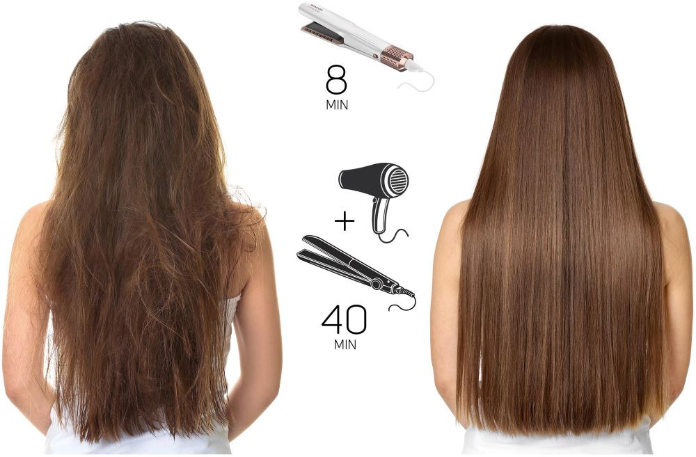 Usucă și îndreaptă părul în cel mai scurt timp