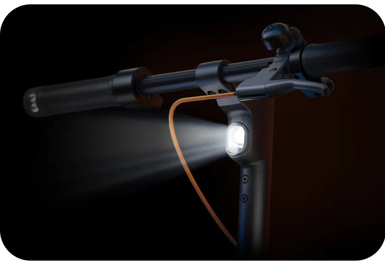 Scuter electric cu un nivel ridicat de siguranță